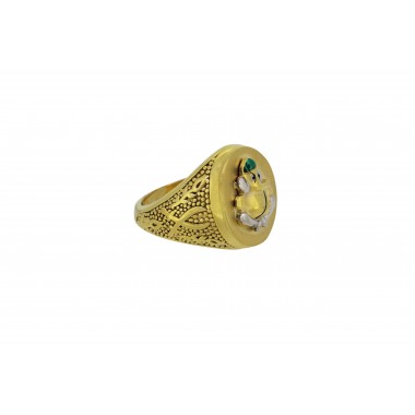 22K Gold Fancy Ring Collection